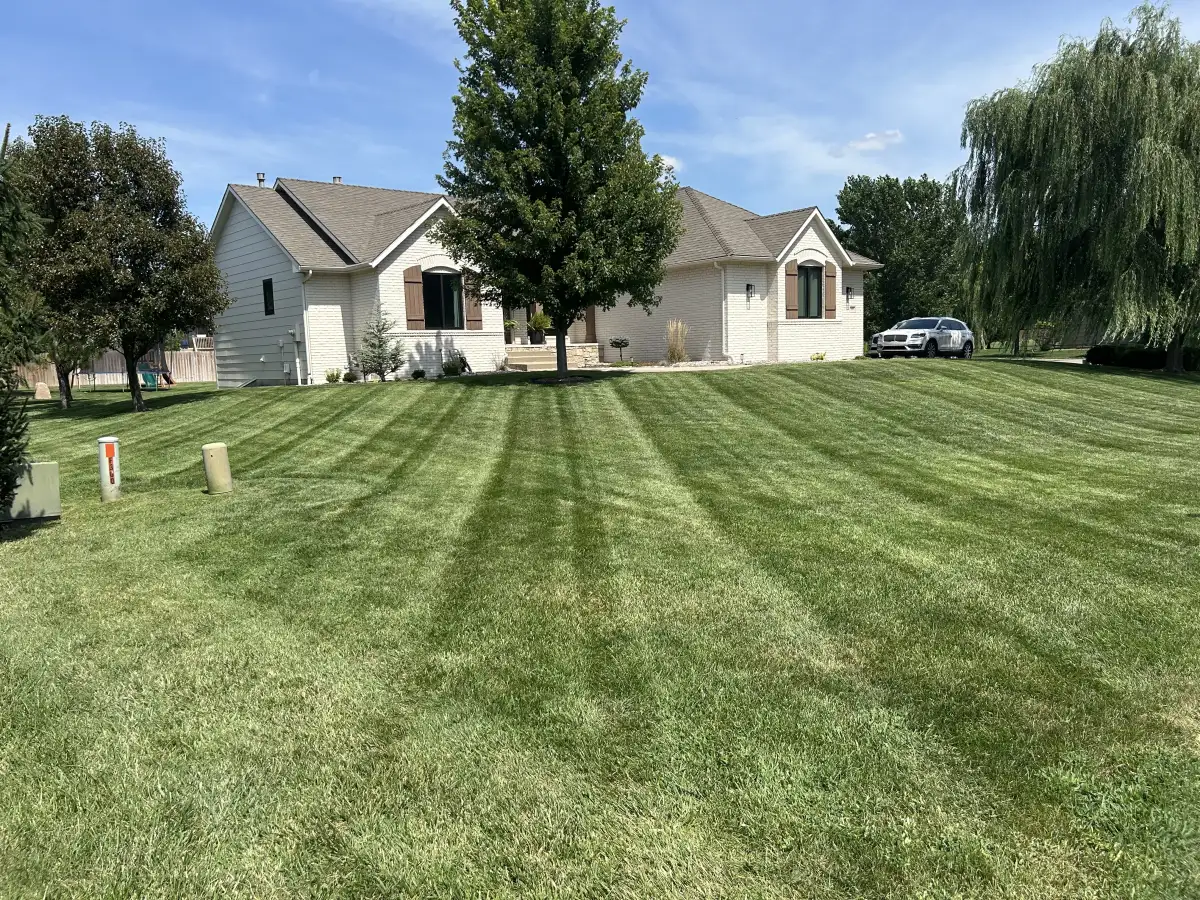 Professional lawn mowing in Wichita KS
